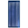 Sticker, schmale Linien, in 3 Breiten, Spiegelfolie blau