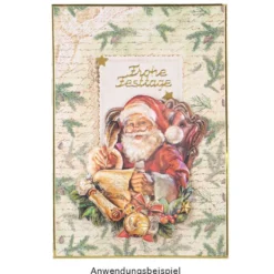Sticker, Schrift, Frohe Festtage, gold