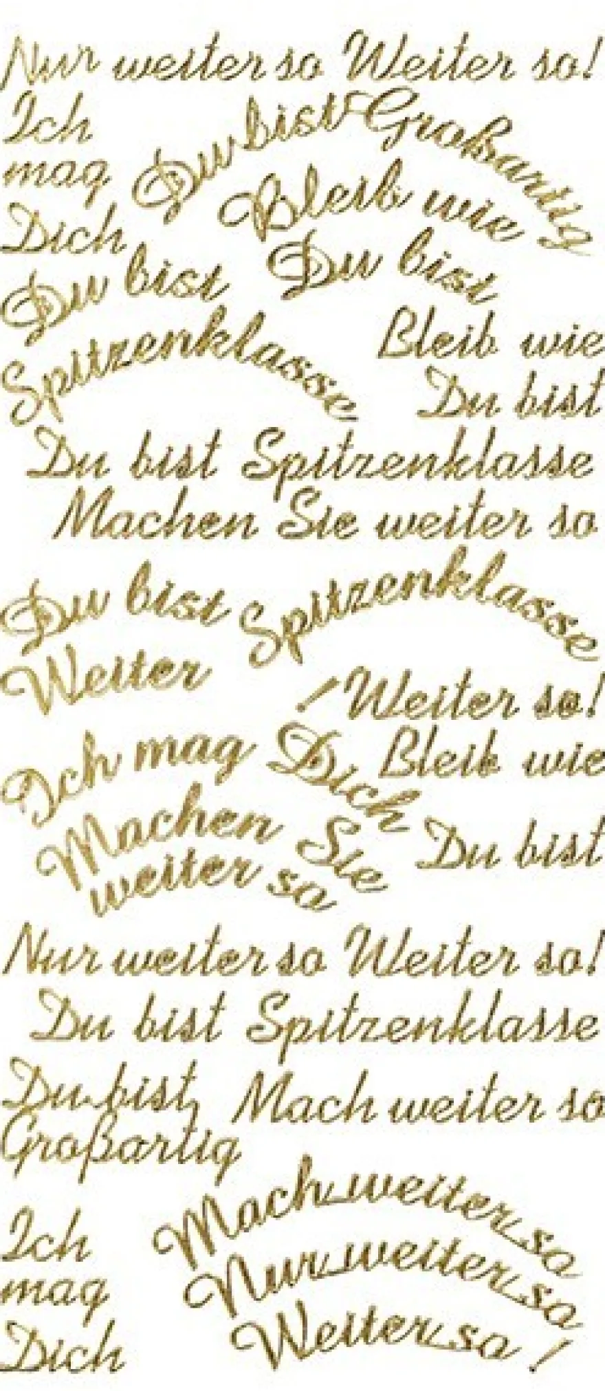 Sticker, Schrift, Grüße, gold