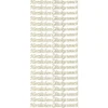Sticker, Schrift, Herzlichen Glückwunsch, Spiegelfolie, gold