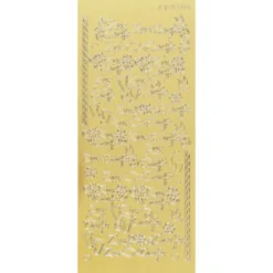 Sticker, Schrift, Zur Taufe, Spiegelfolie, gold