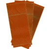 Sticker, Schwung-Linien, 3 Bogen, caramel