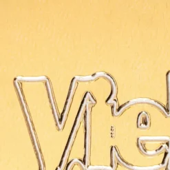Sticker, Spiegelfolie Viel Glück/Kleeblatt, gold