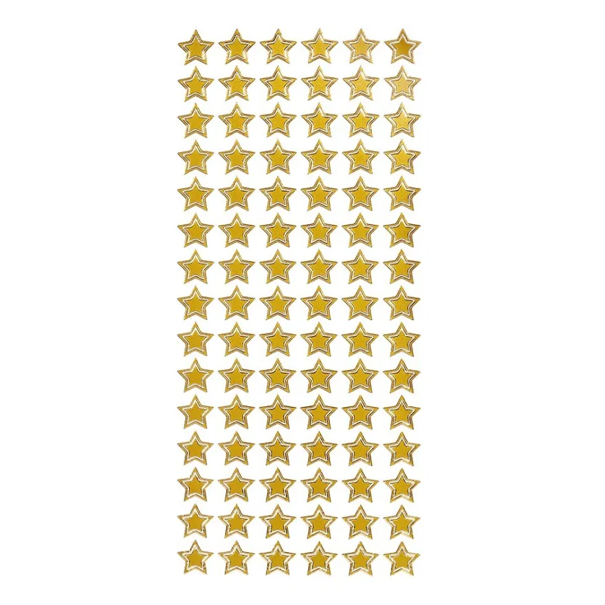 Sticker, Sterne 1, gold
