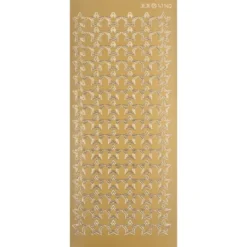Sticker, Sterne 1, gold
