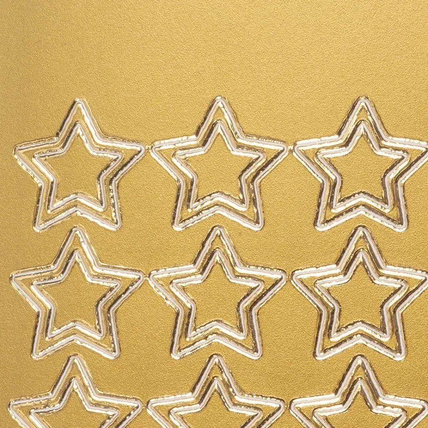 Sticker, Sterne 1, gold