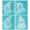 Sticker XL, Wichtel, verschiedene Farben, 12 Bogen