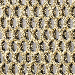 Stoffe Royal "3-D Glimmer-Netze", selbstklebend, 10 x 29 cm, 5 Stück, hellgold