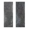 Stoffe Royal "Pailletten", selbstklebend, 10 x 29 cm, 2 Stück, silber & anthrazit