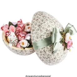 Stoff-Hasen, Clara & Anton, 14cm x 7cm, 2 Stück