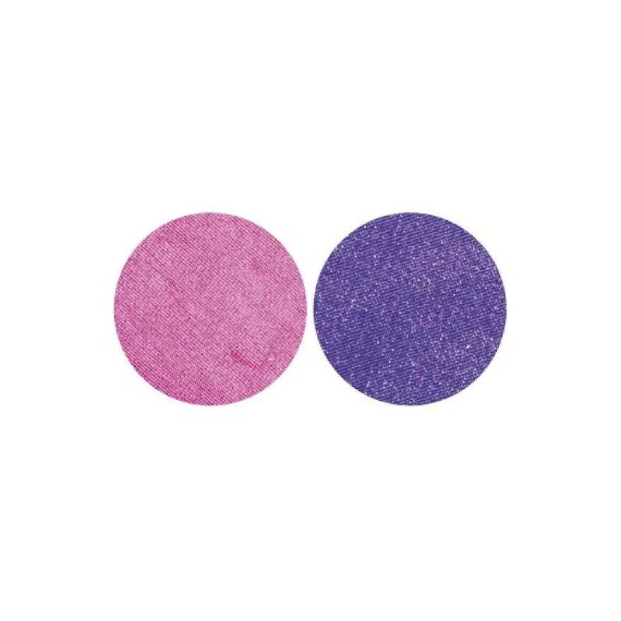 Stoffkreise für Knöpfe mit 16 mm Ø, fuchsia/violett, 50er Set