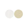 Stoffkreise für Knöpfe mit 16 mm Ø, silber/gold, 50er Set