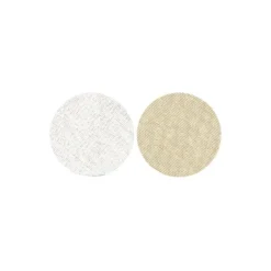 Stoffkreise für Knöpfe mit 16 mm Ø, silber/gold, 50er Set
