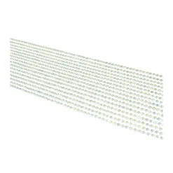 Strass-Bordüren, einzelne Linien, verschiedene Farben, 5 Bogen