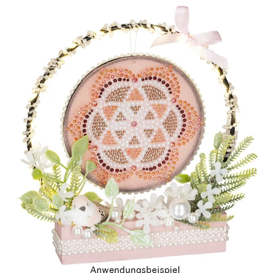 Strass-Ornamente, Mandalas, verschiedene Designs und Farben, 5 Bogen