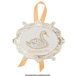 Strass-Ornamente, Sortierung 4, mehrfarbig, teilweise mit Veredelung, 5 Bogen