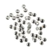 Strass-Steine, Kristall-Glas, facettiert, Ø 4mm, 2mm hoch, klar-transparent, 200 Stück