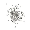 Strass-Steine, Kristall-Glas, facettiert, Ø 2,3mm, 0,9mm hoch, klar-transparent, 1000 Stück