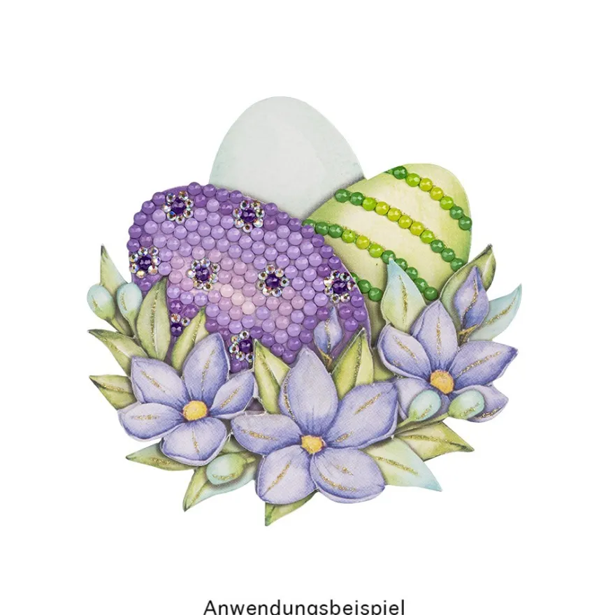 Strass-Steine, Kristall-Glas, facettiert, Ø2,3mm, 0,9mm hoch, klar irisierend, 1000 Stück