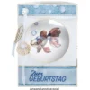 Streu-Deko, Holz, Maritim, 6 versch. Designs, je 5 Stück, 1mm stark, natur, 30 Teile