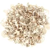 Streu-Deko, Holz, 36 verschiedene Designs, 2cm bis 3cm, 180 Teile