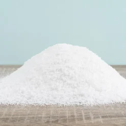 Streu-Deko, Puder-Schnee, weiß, 25g