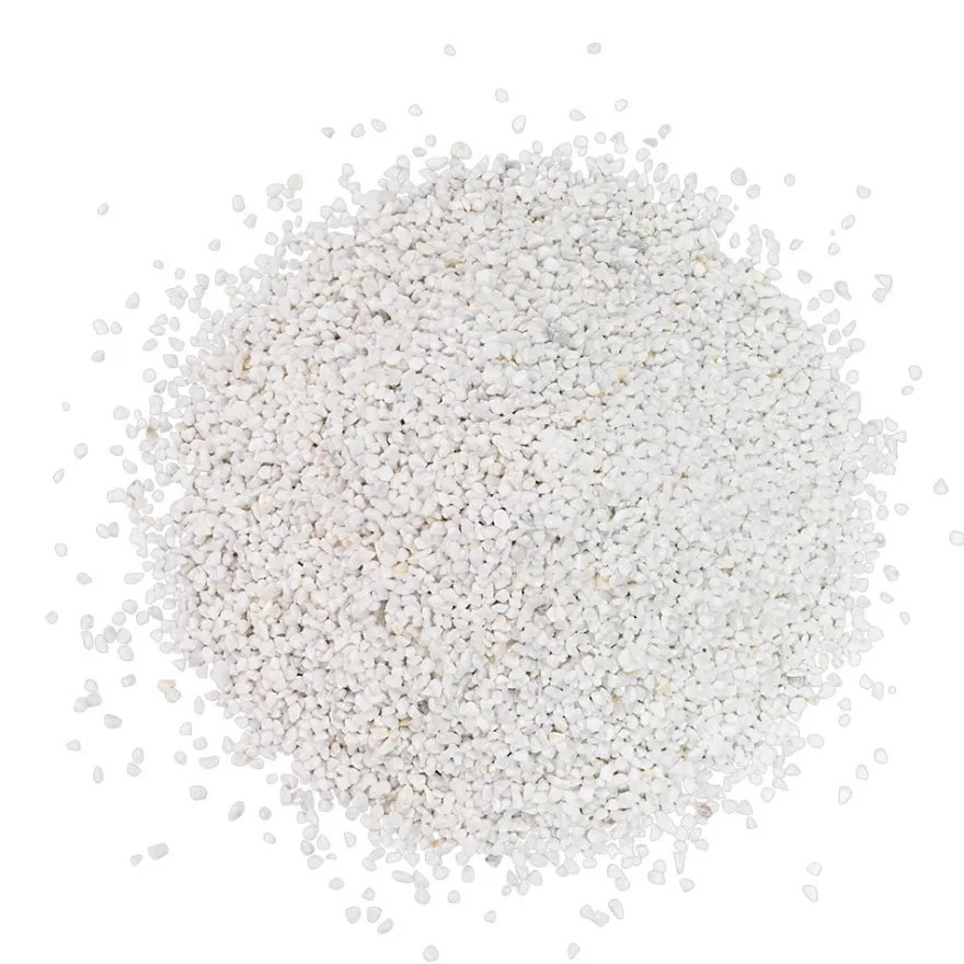 Streu-Granulat, Marmor, Steingröße: 2mm bis 4mm, weiß, 700g