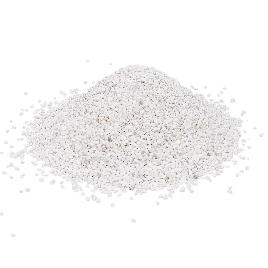 Streu-Granulat, Marmor, Steingröße: 2mm bis 4mm, weiß, 700g