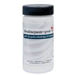 Strukturpaste grob, weiß, 400g
