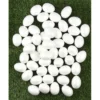 Styropor-Eier, 6cm hoch, Ø 4cm, 50 Stück
