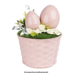 Styropor-Eier, 10cm hoch, Ø 7cm, 5 Stück