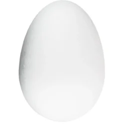 Styropor-Ei, 2-teilig, Ø 21cm, 30cm hoch