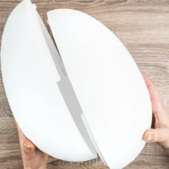 Styropor-Ei, 2-teilig, Ø 21cm, 30cm hoch