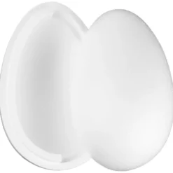 Styropor-Ei, 2-teilig, 16 cm hoch, Ø 11 cm