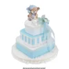 Styropor-Torte, 3 Styropor-Podeste in Herzform