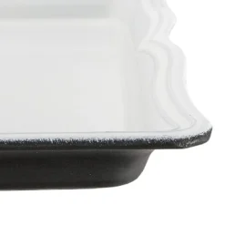 Tabletts, verschiedene Größen, weiß, 2 Stück