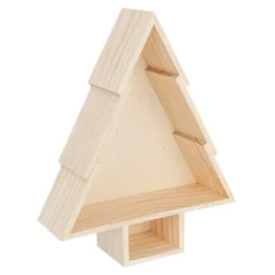 Tannen, Holzrahmen, zum Aufstellen, verschiedene Größen, 2 Stück