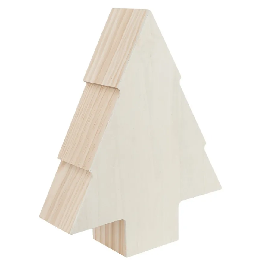 Tannen, Holzrahmen, zum Aufstellen, verschiedene Größen, 2 Stück