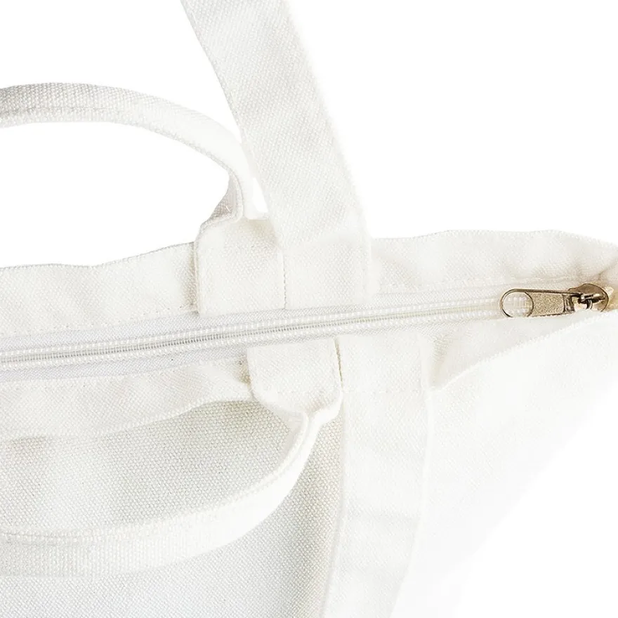 Tasche Claudia, Canvas, 32cm x 37cm, natur
