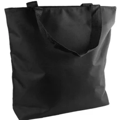 Tasche Meike, 40cm x 41cm, Polyester, schwarz