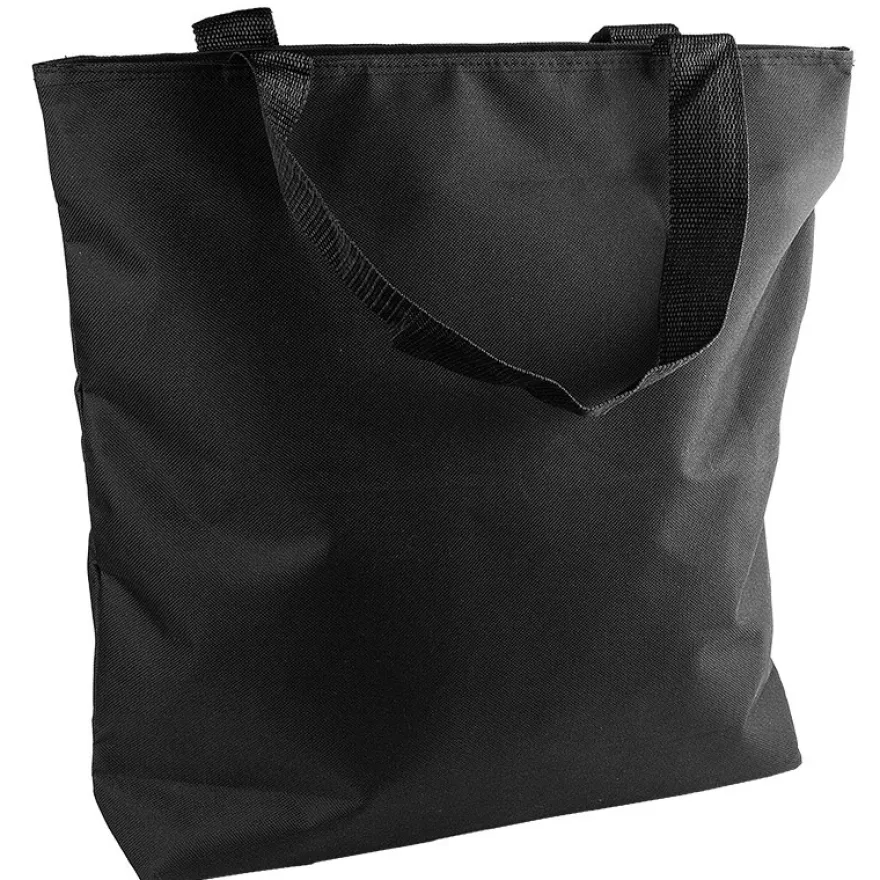 Tasche Meike, 40cm x 41cm, Polyester, schwarz