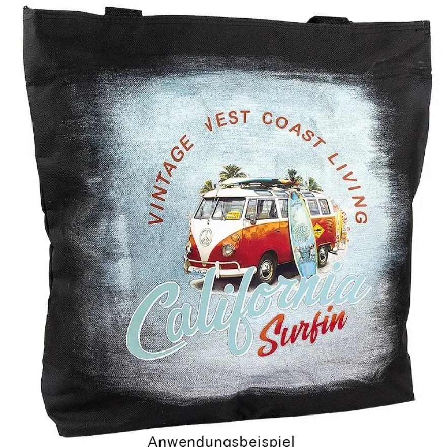 Tasche Meike, 40cm x 41cm, Polyester, schwarz