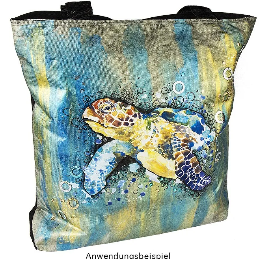 Tasche Meike, 40cm x 41cm, Polyester, schwarz