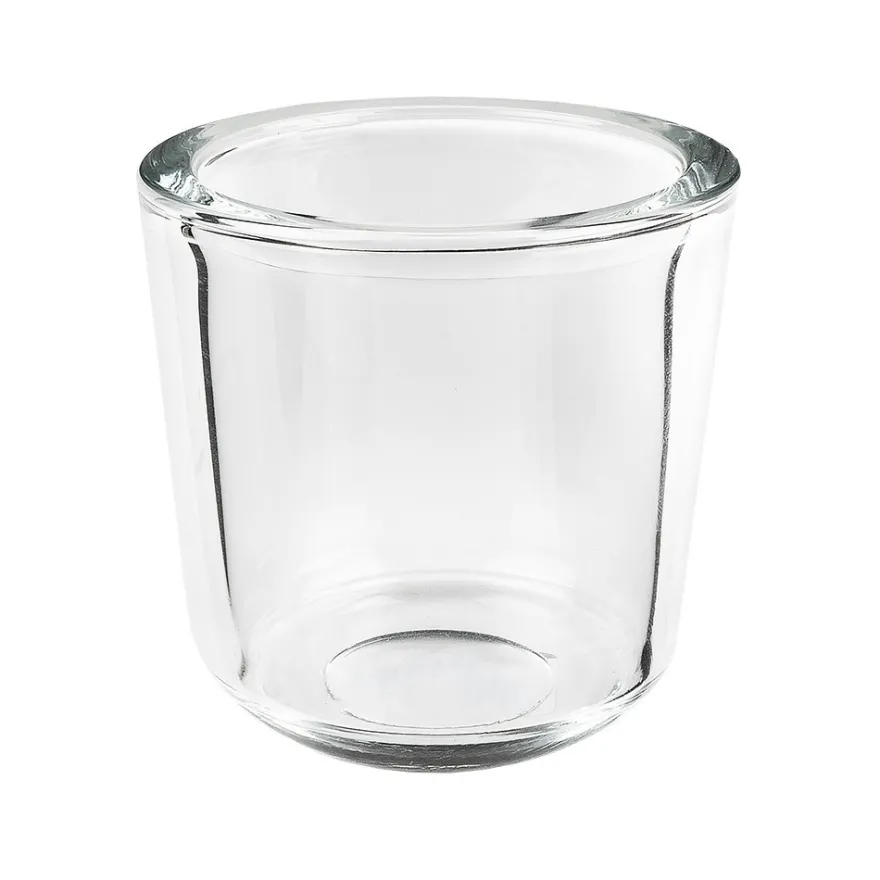 Teelichtgläser, Ø 7,9cm Höhe 8cm, klar, 8 Stück