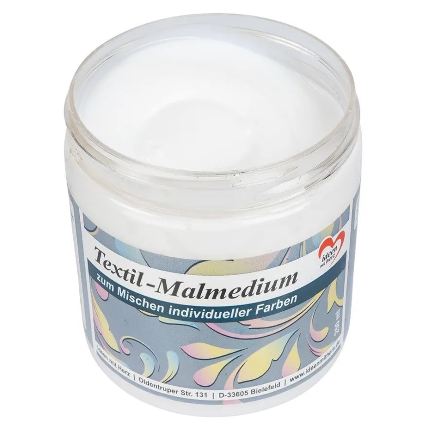 Textil-Malmedium, zum Mischen individueller Farben, 250ml