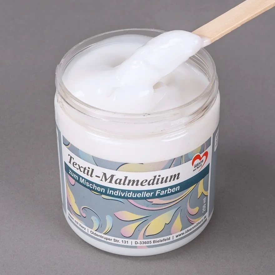 Textil-Malmedium, zum Mischen individueller Farben, 250ml