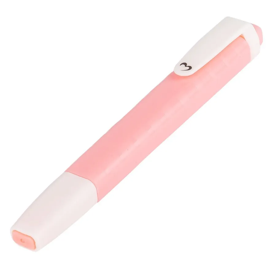 Textmarker, verschiedene Pastellfarben, transluzent, 6 Stück