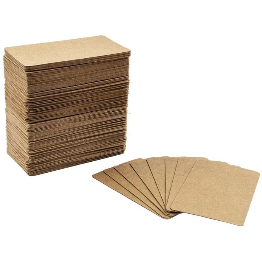 Tischkarten, Kraftpapier, 9cm x 5,3cm, 300 g/m², 200 Stück