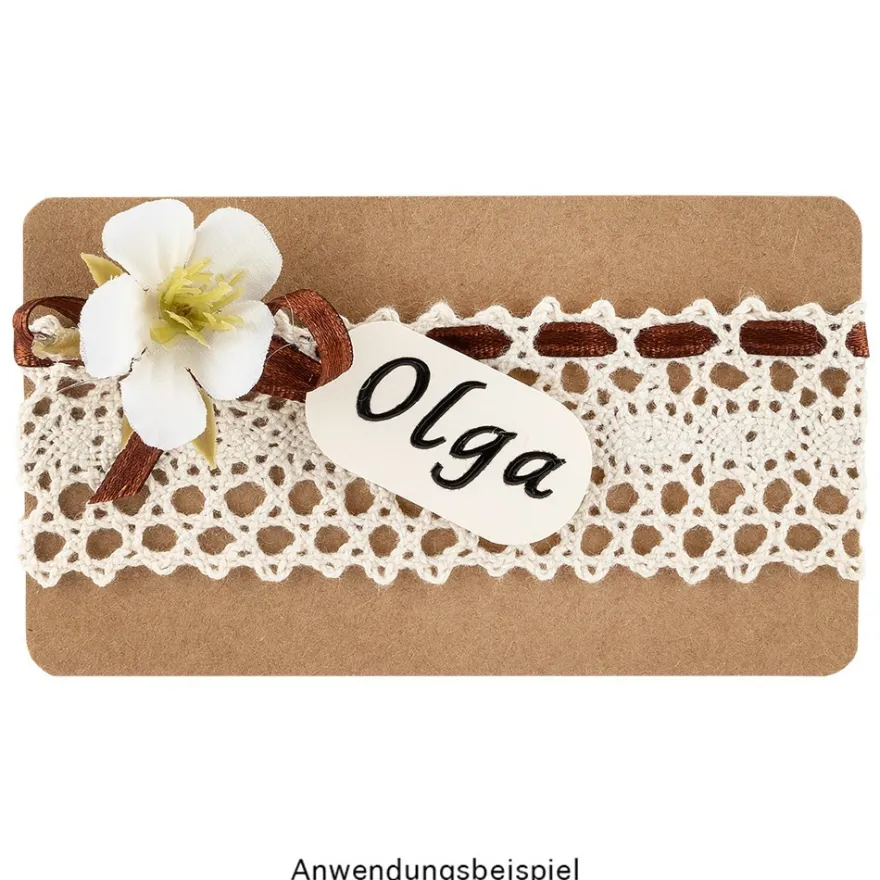 Tischkarten, Kraftpapier, 9cm x 5,3cm, 300 g/m², 200 Stück