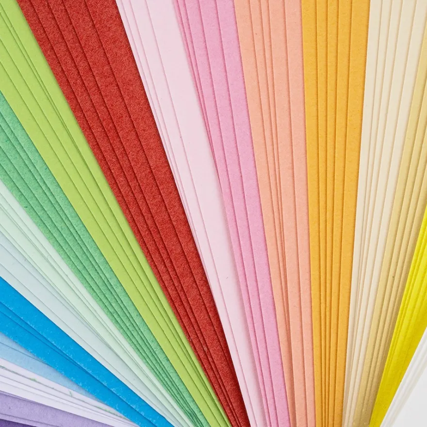 Tonkarton, DIN A4, 220g/m², pastell, verschiedene Farben, 100 Bogen